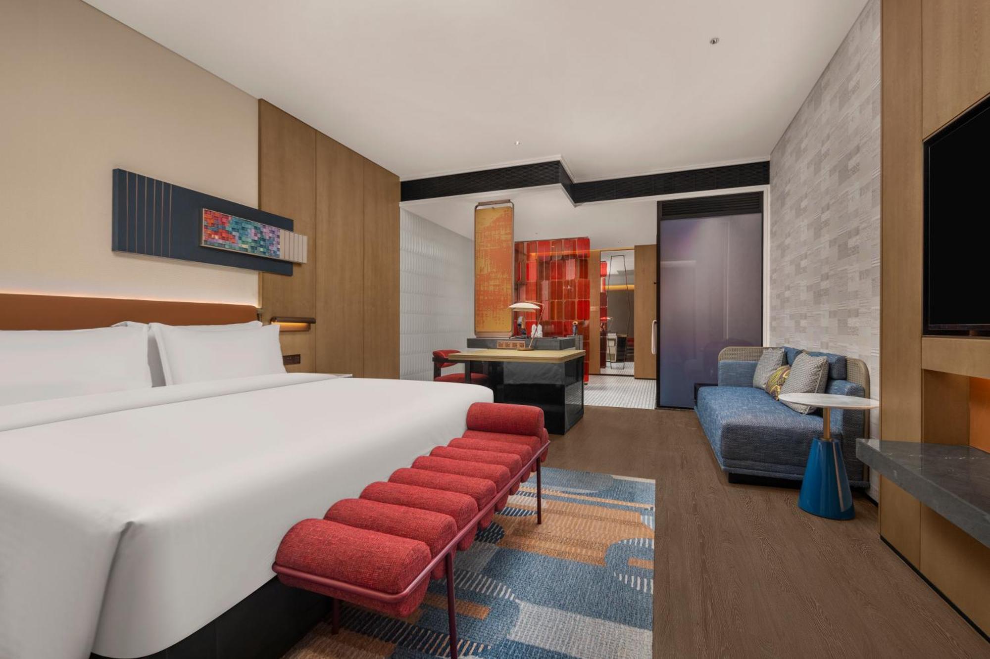 Hotel Indigo Changsha Meixi Lake Bagian luar foto